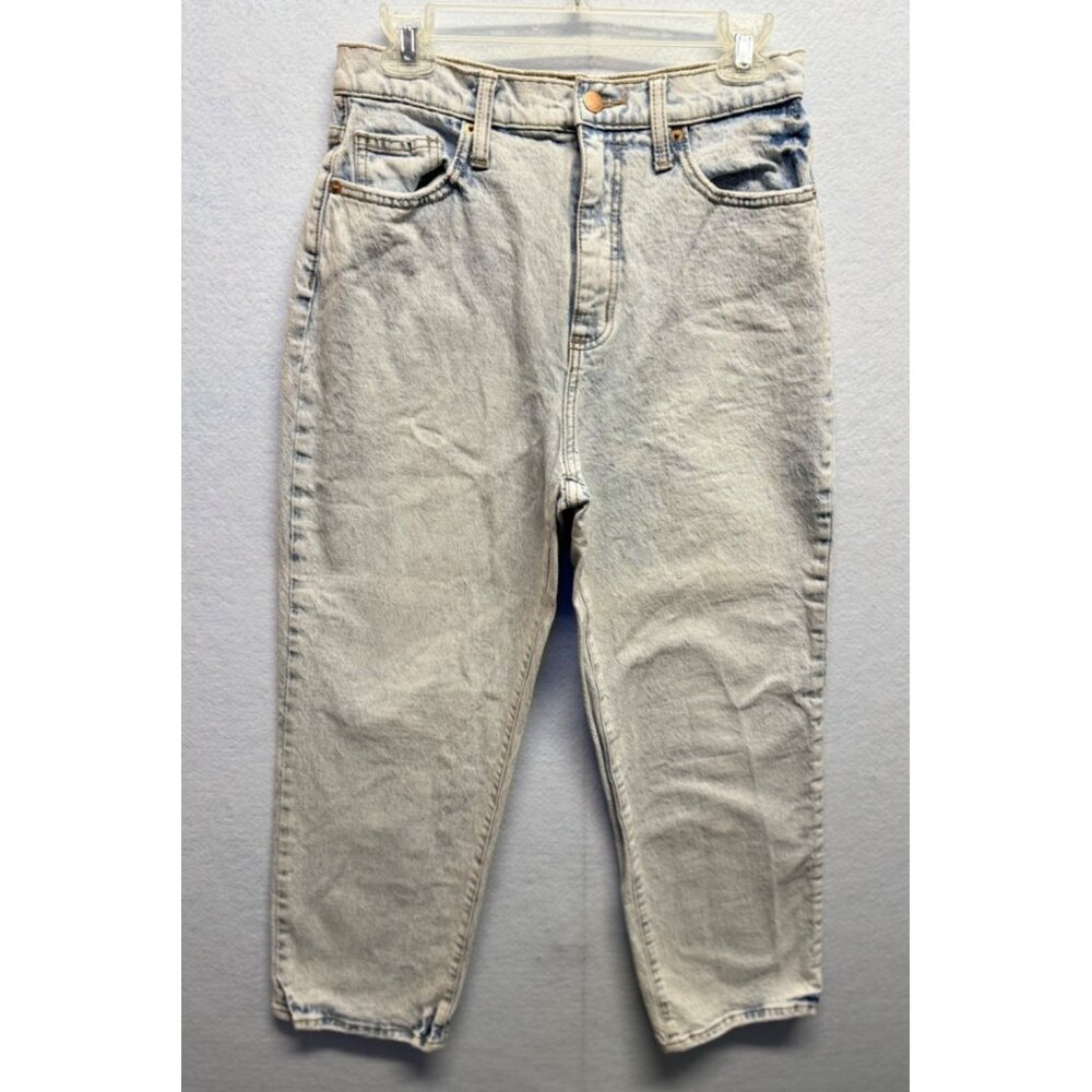 Universal Thread Straight Leg Light Wash High Rise Jeans Size 8/29 Regular